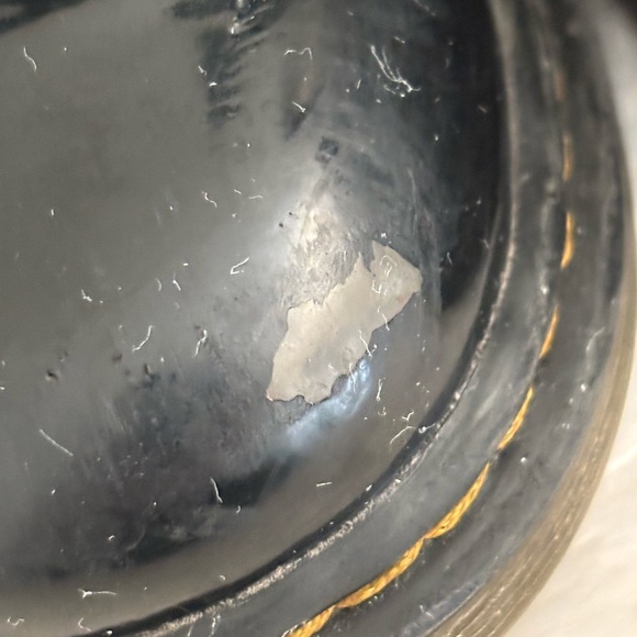 Doc Martens Patent Leather Boots Girls Size 2 - Zip and Tie - Picture 7 of 7